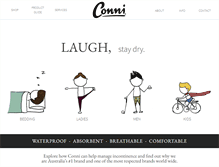 Tablet Screenshot of conniusa.com